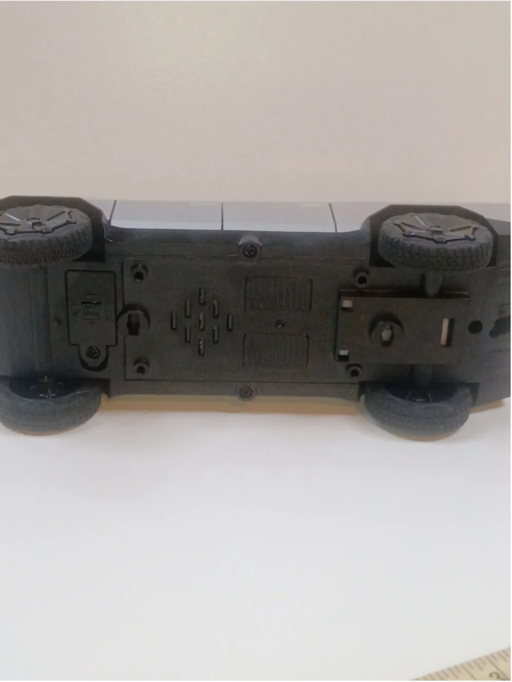Tulsa cyber truck 1:32 model outdoors open heavy with sound pullback